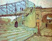 Vincent Van Gogh The Trinquetaille Bridge France oil painting artist